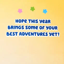 Bluey Maximum Fun Birthday Card for Kids