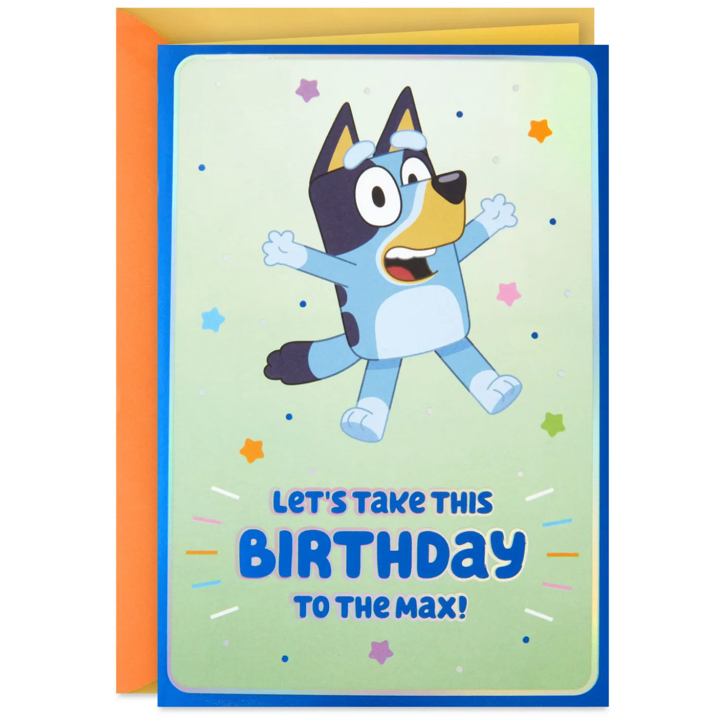 Bluey Maximum Fun Birthday Card for Kids
