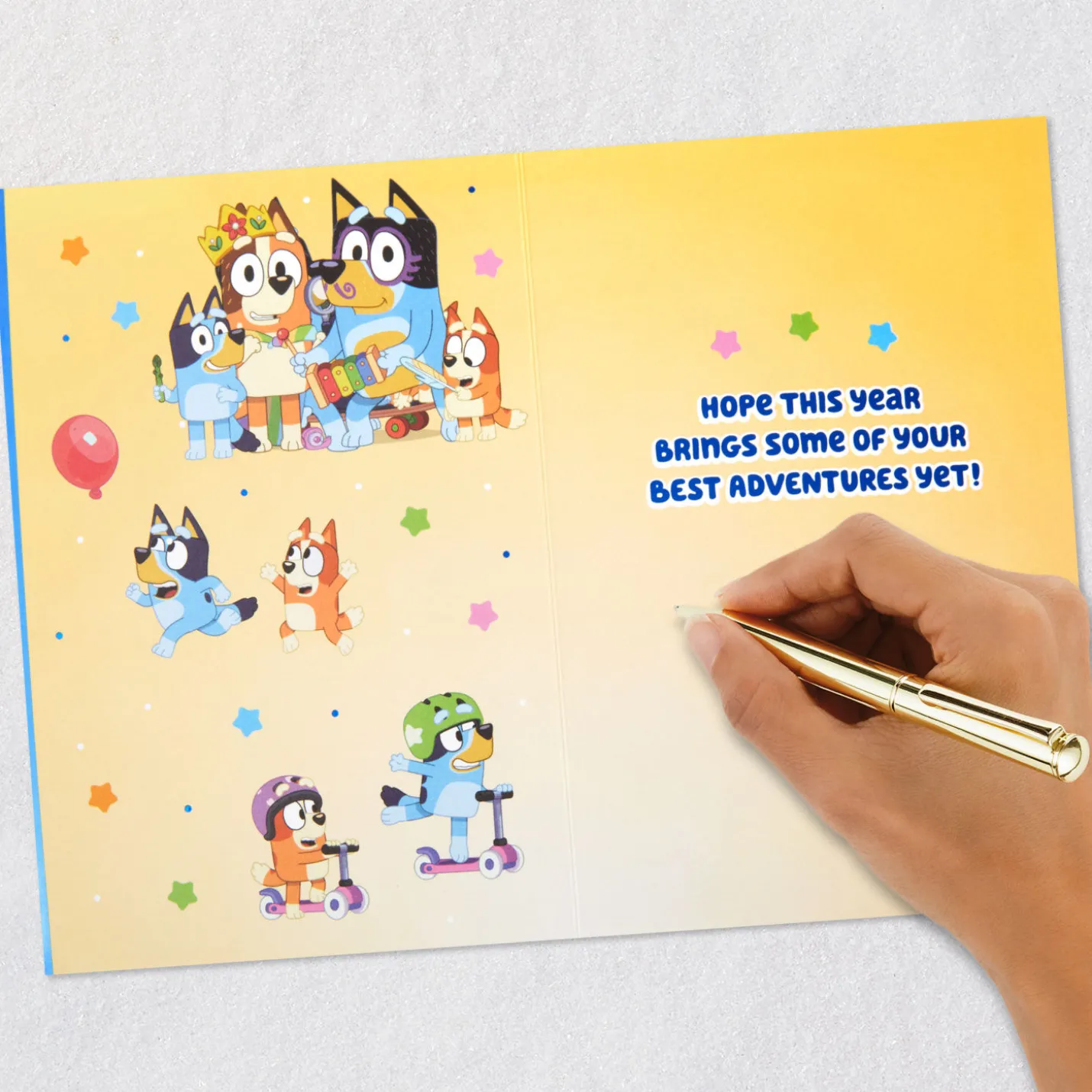 Bluey Maximum Fun Birthday Card for Kids