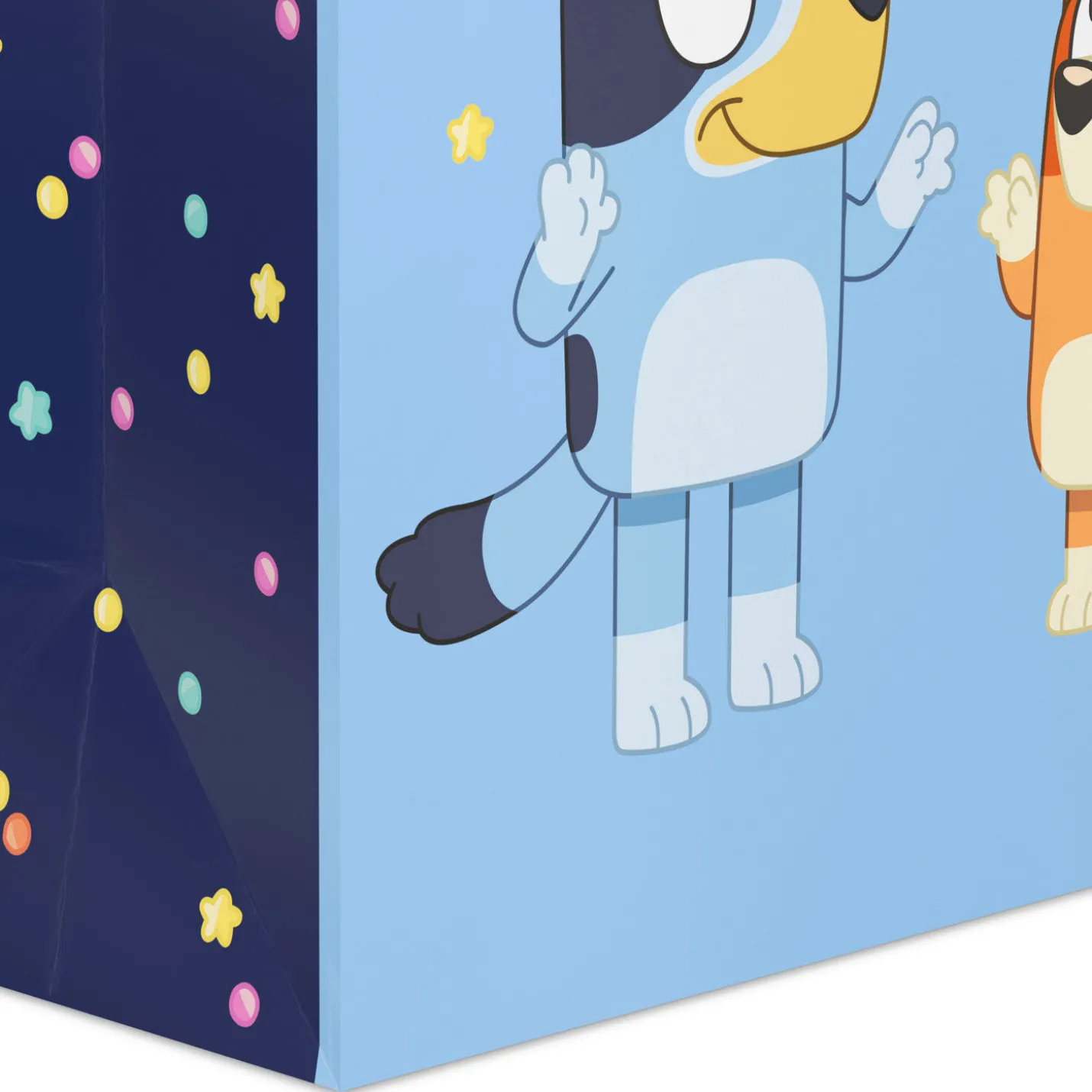 13" Bluey and Bingo With Red Balloon Large Gift Bag