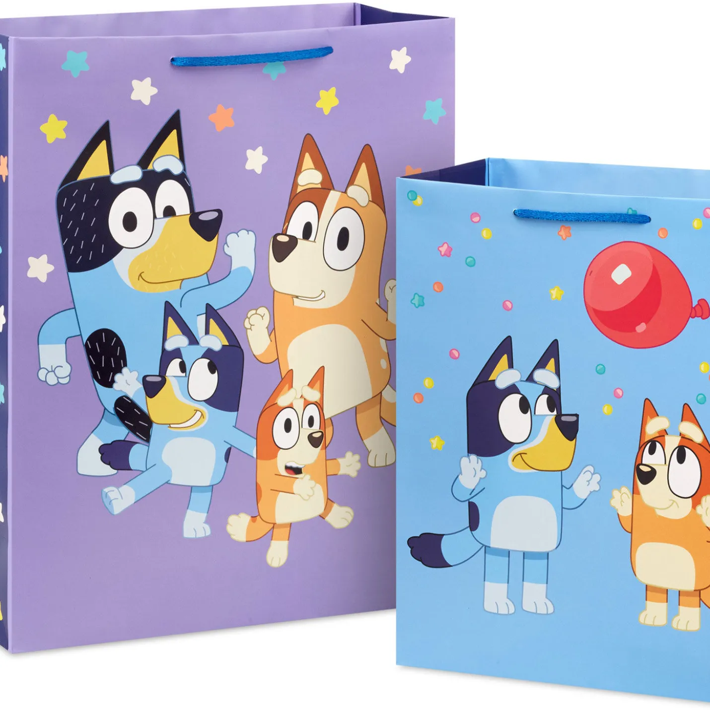 Bluey Party Fun 2-Pack Birthday Gift Bag Bundle