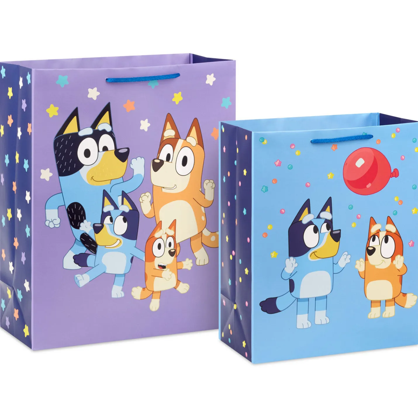 Bluey Party Fun 2-Pack Birthday Gift Bag Bundle