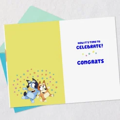 Bluey Time to Celebrate Preschool Graduation Card