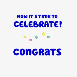 Bluey Time to Celebrate Preschool Graduation Card