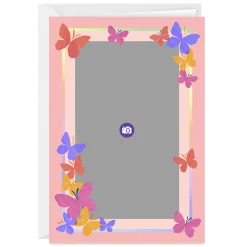 Boho Butterflies Custom Card