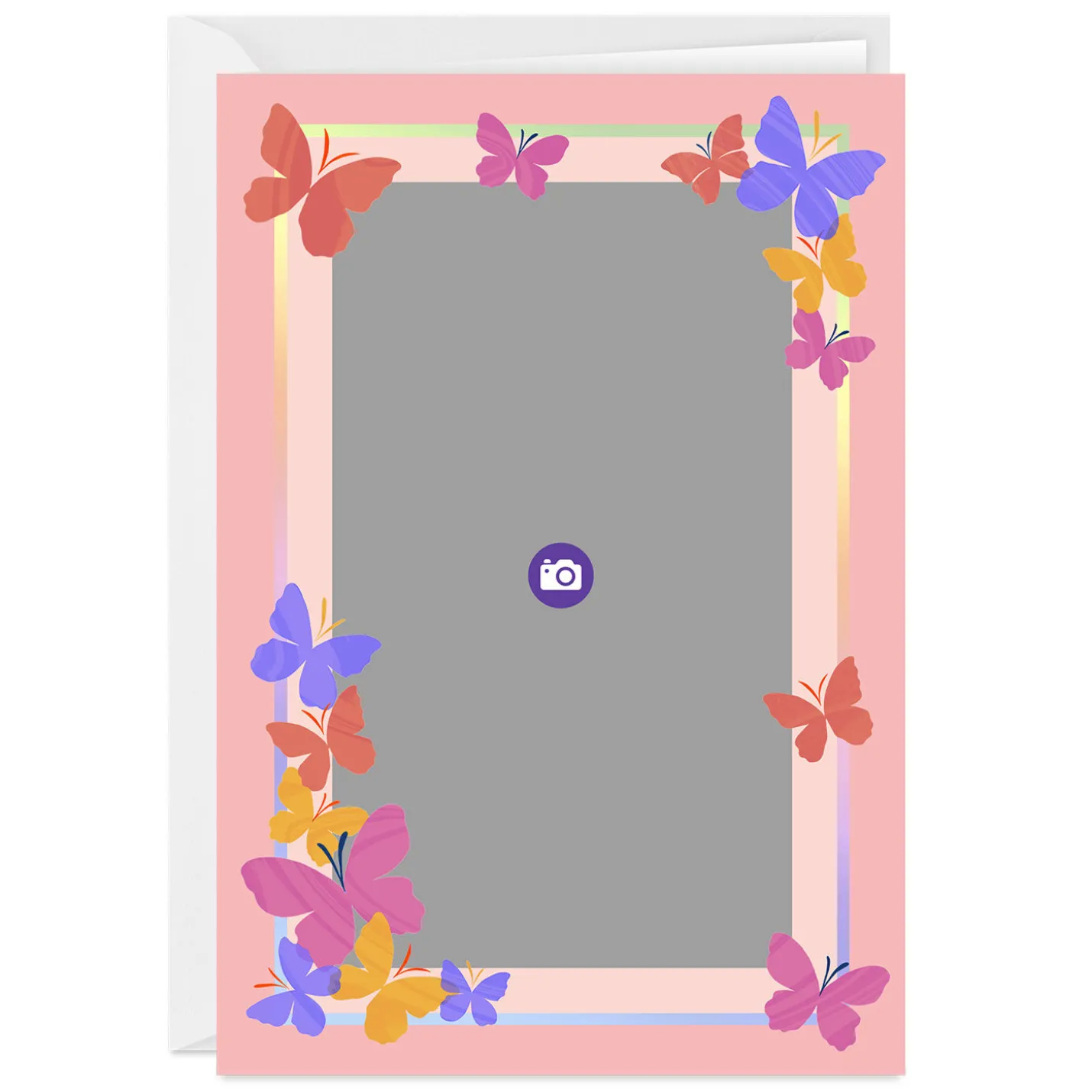 Boho Butterflies Custom Card