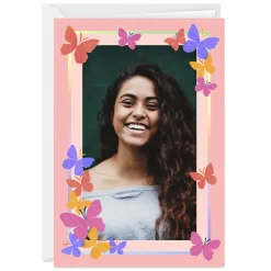 Boho Butterflies Custom Card