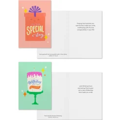 Bold and Bright Blessings Assorted Religious Birthday Cards, Box of 12