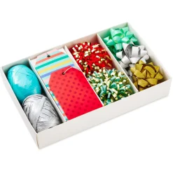 Bold and Bright 16-Pack Assortment Gift Trim Pack