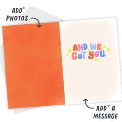Bold and Bright You Got This Custom Support Card