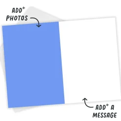 Bold and Bright You're Awesome Blank Custom Card