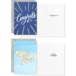 Bold and Fancy Boxed Congratulations Cards Assortment, Pack of 12