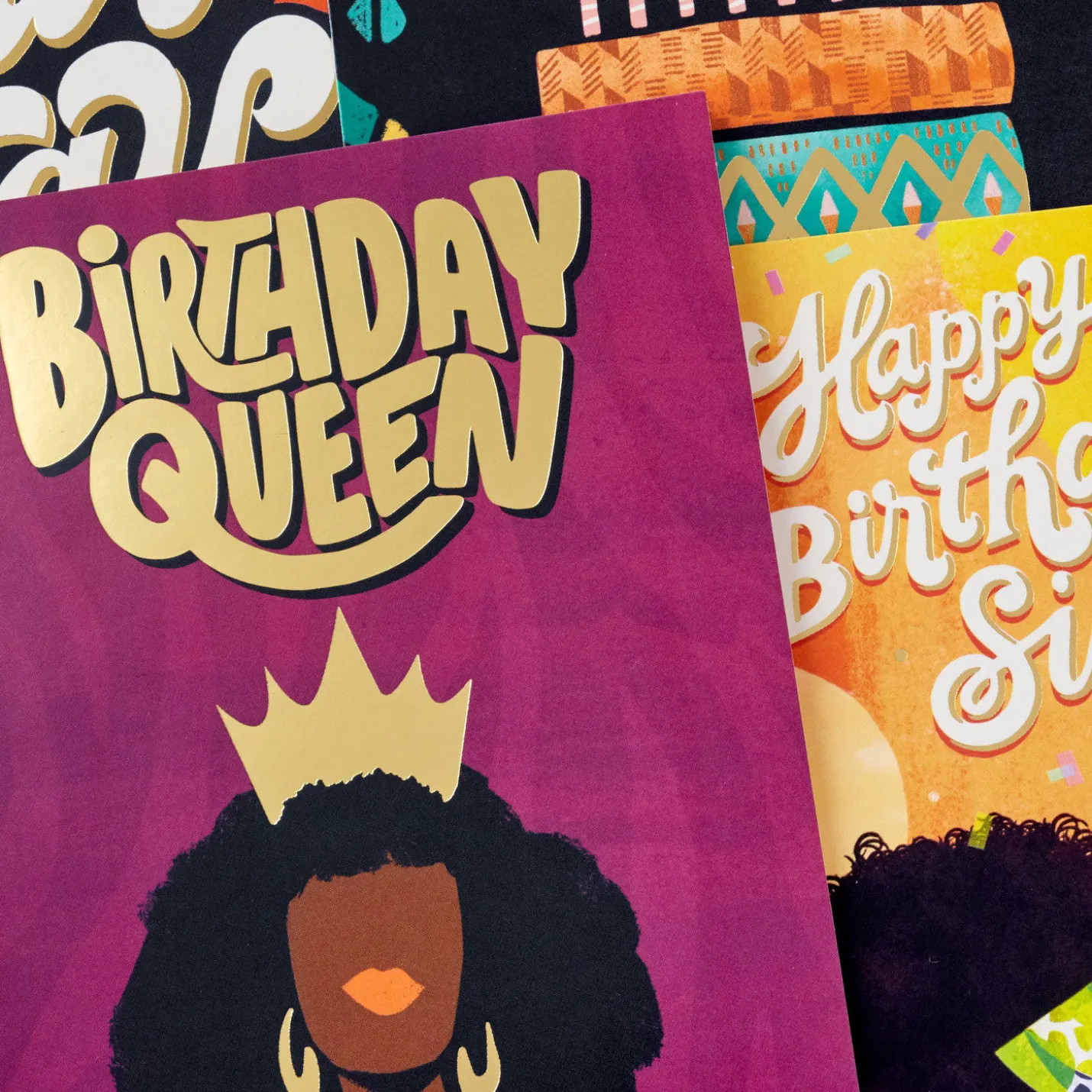 Bold and Uplifting Assorted Birthday Cards for Her, Pack of 16