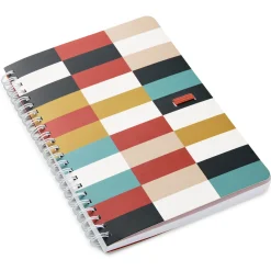 Bold Bricks Spiral Journal