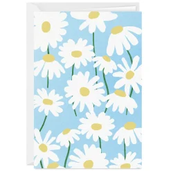 Bold Daisies Blank Custom Card