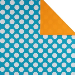 Bold Patterns and Solids 3-Pack Reversible Wrapping Paper