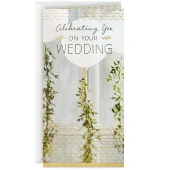 Boundless Love and Beautiful Blessings Money Holder Wedding Card
