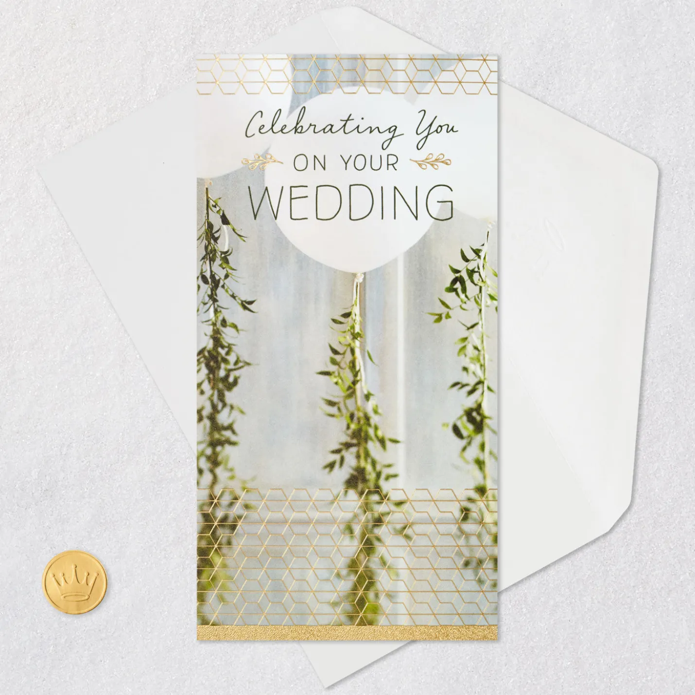 Boundless Love and Beautiful Blessings Money Holder Wedding Card