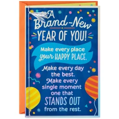 Brand-New Year of You Birthday Card