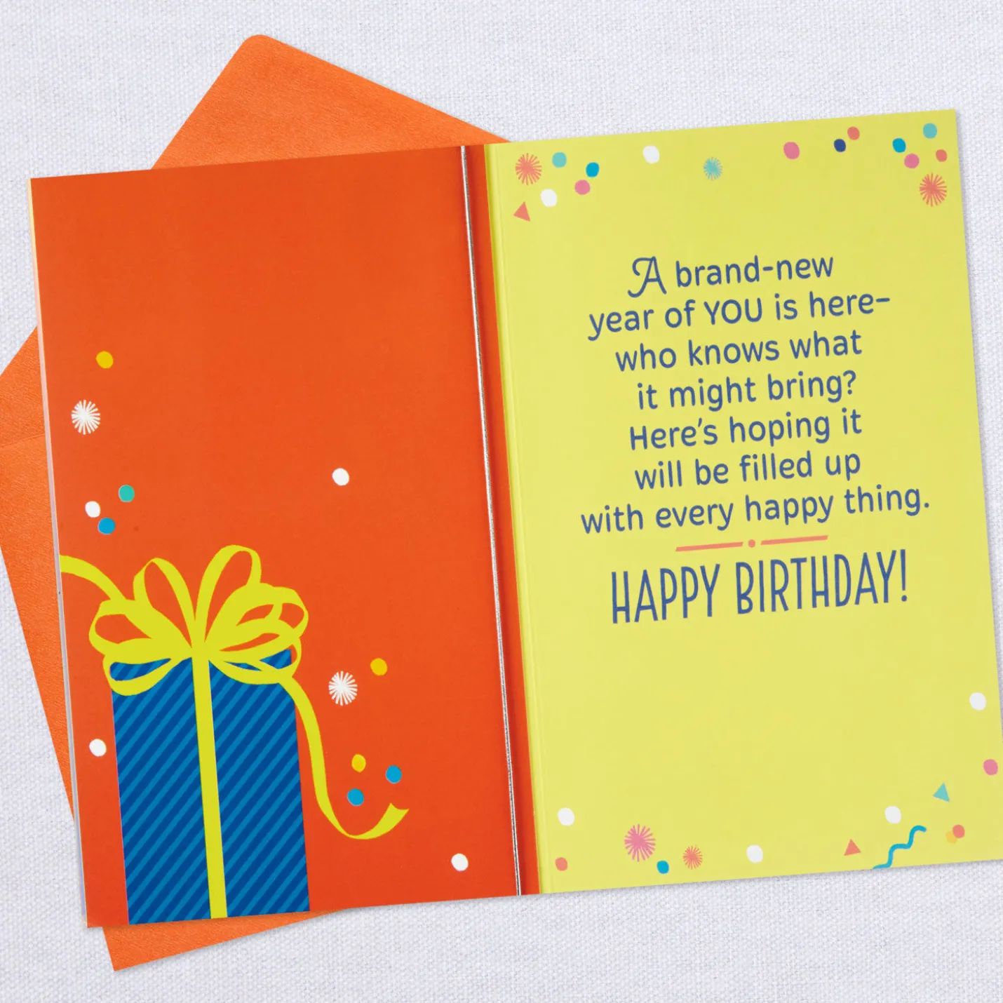 Brand-New Year of You Birthday Card