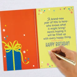 Brand-New Year of You Birthday Card