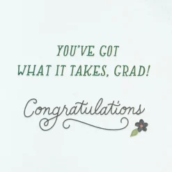 Brave, Brilliant and Bold Like a Girl Graduation Card for Her