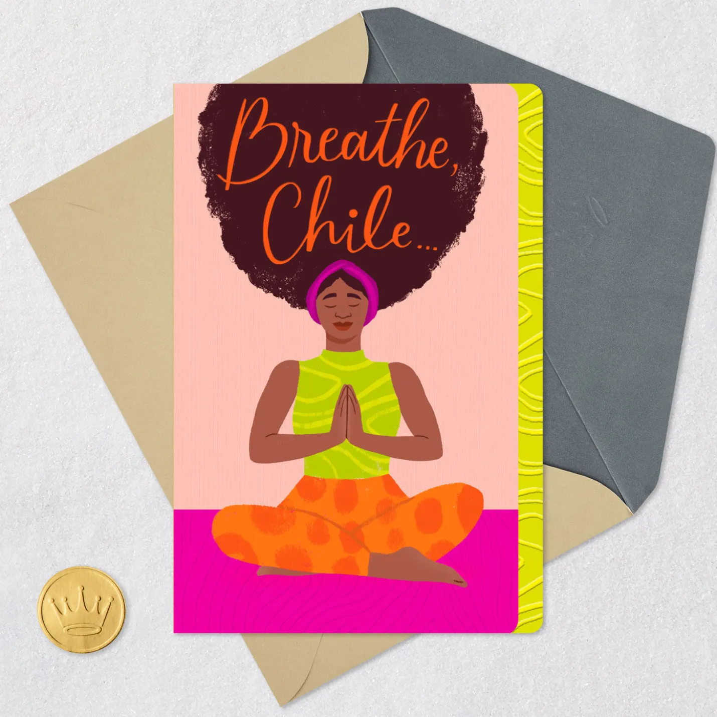 Breathe, Chile Encouragement Card
