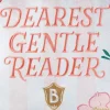Bridgerton Dearest Gentle Reader Throw Pillow, 18x18