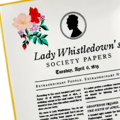Bridgerton Lady Whistledown's Society Papers Trinket Dish