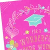 Bright and Beautiful Future High School Graduation Card for Her