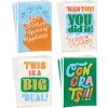 Bright and Bold Assorted Congratulations Cards, Pack of 12