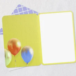 Bright Balloons Blank Card