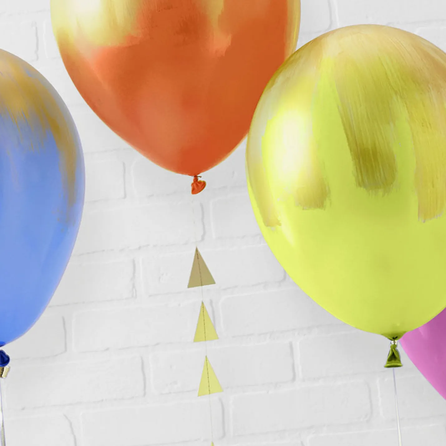 Bright Balloons Blank Card