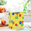 9.6" Bright Balloons on Yellow Medium Birthday Gift Bag