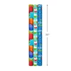 Bright Birthday 3-Pack Reversible Wrapping Paper