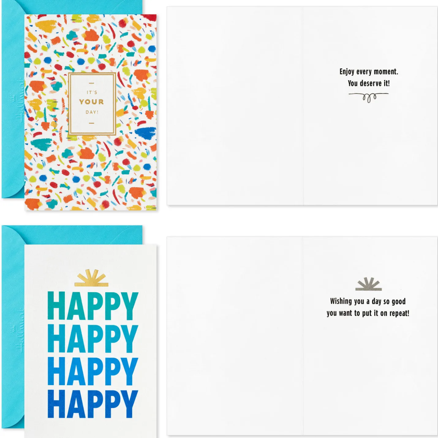 Bright Birthday Wishes Boxed Birthday Cards Assortment, Pack of 36