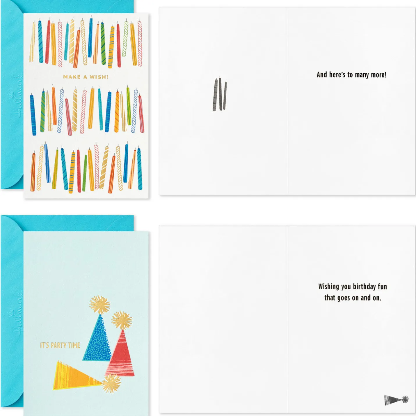 Bright Birthday Wishes Boxed Birthday Cards Assortment, Pack of 36