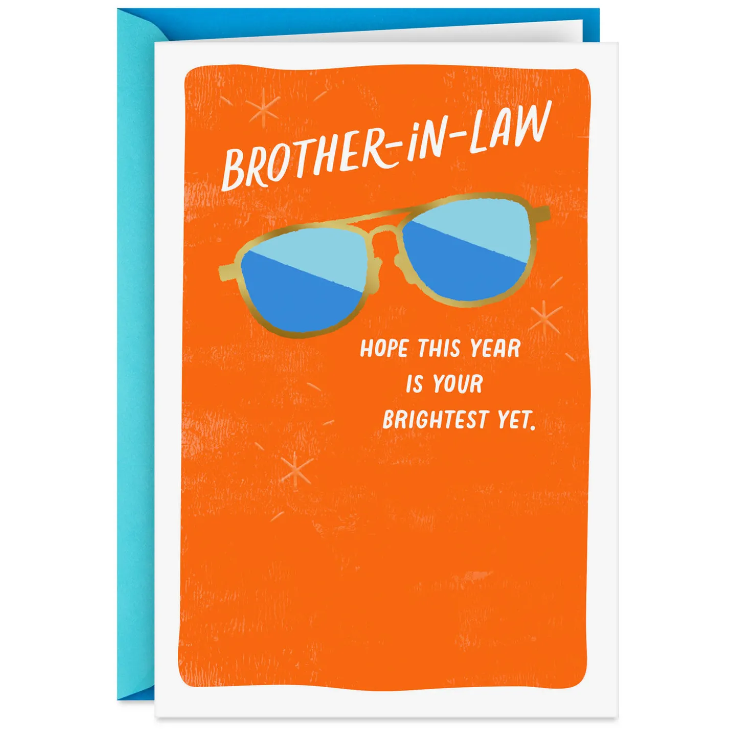 Brightest Year Yet Birthday Card for Brother-in-Law