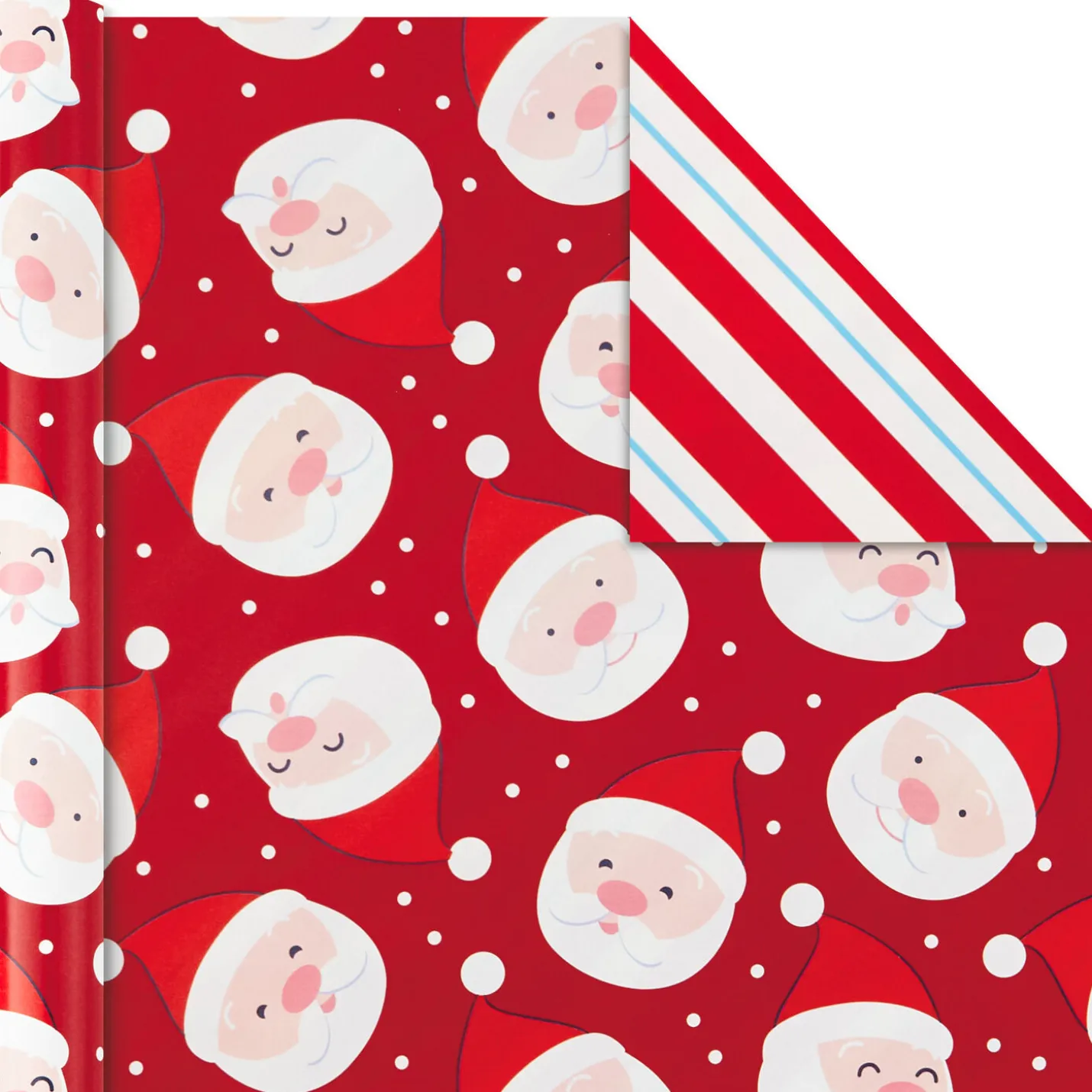 Bright Joy 3-Pack Kids Reversible Christmas Wrapping Paper Assortment, 120 sq. ft.