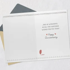 Bright, Warm and Wonderful Anniversary Card for Couple