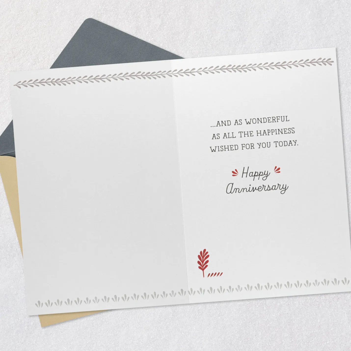 Bright, Warm and Wonderful Anniversary Card for Couple