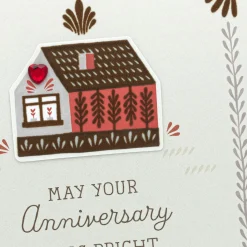 Bright, Warm and Wonderful Anniversary Card for Couple