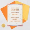 Brother in Kindness, Heart and Spirit Birthday Card for Brother-in-Law