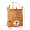 Brown Bear Fabric Gift Bag