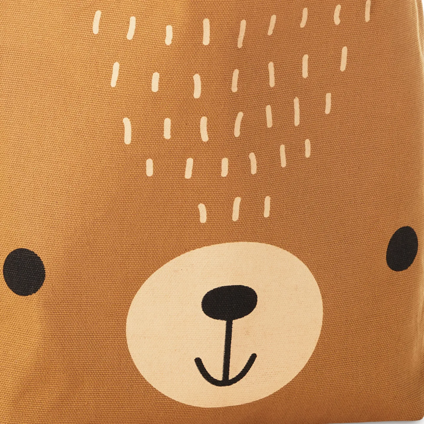 Brown Bear Fabric Gift Bag