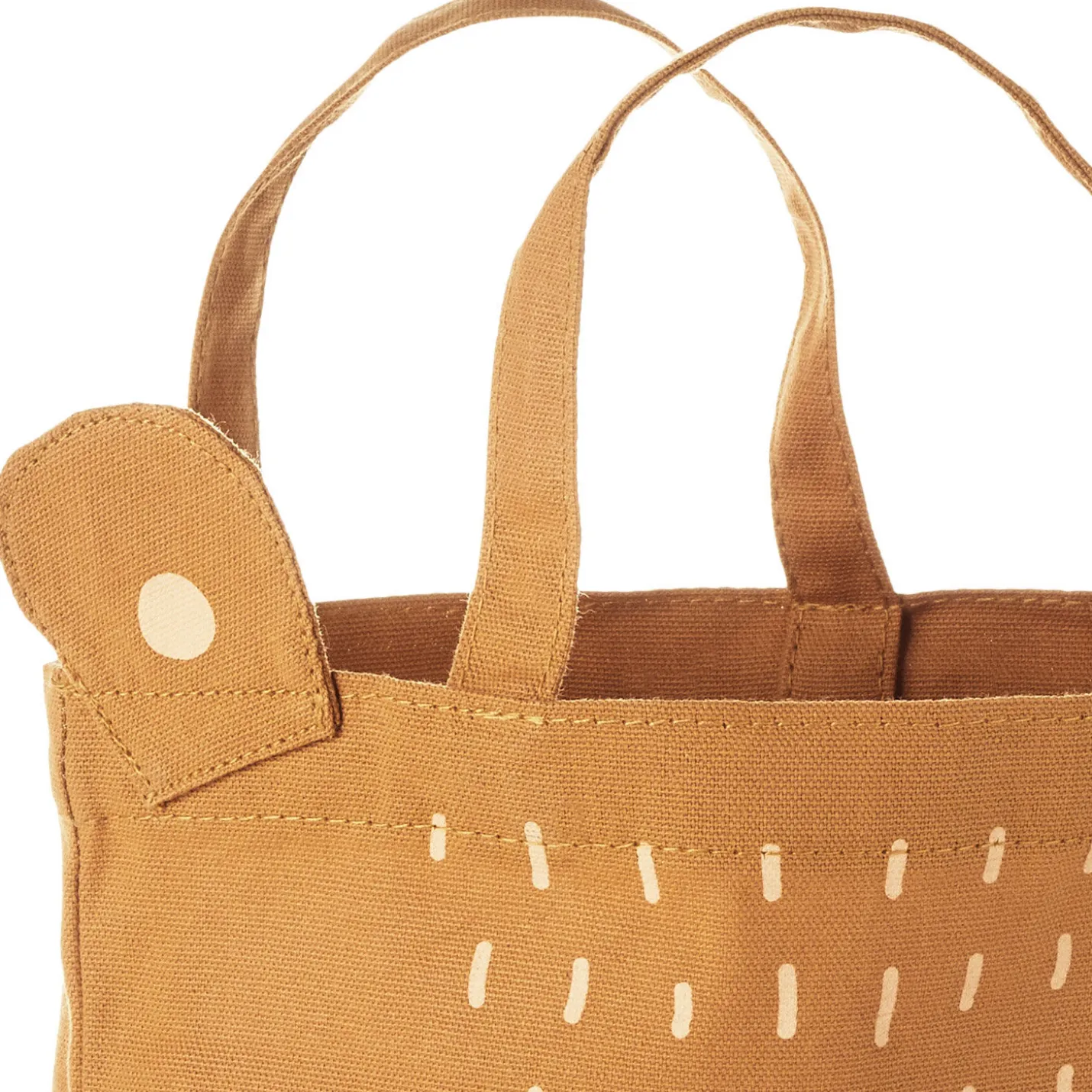 Brown Bear Fabric Gift Bag