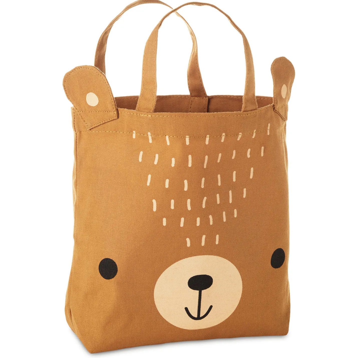 Brown Bear Fabric Gift Bag