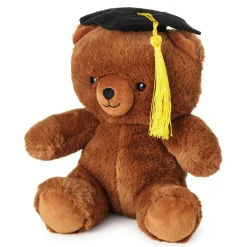 Brown Bear in Grad Cap Plush, 8.5"