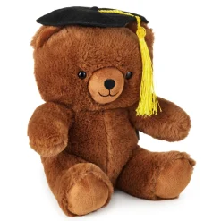Brown Bear in Grad Cap Plush, 8.5