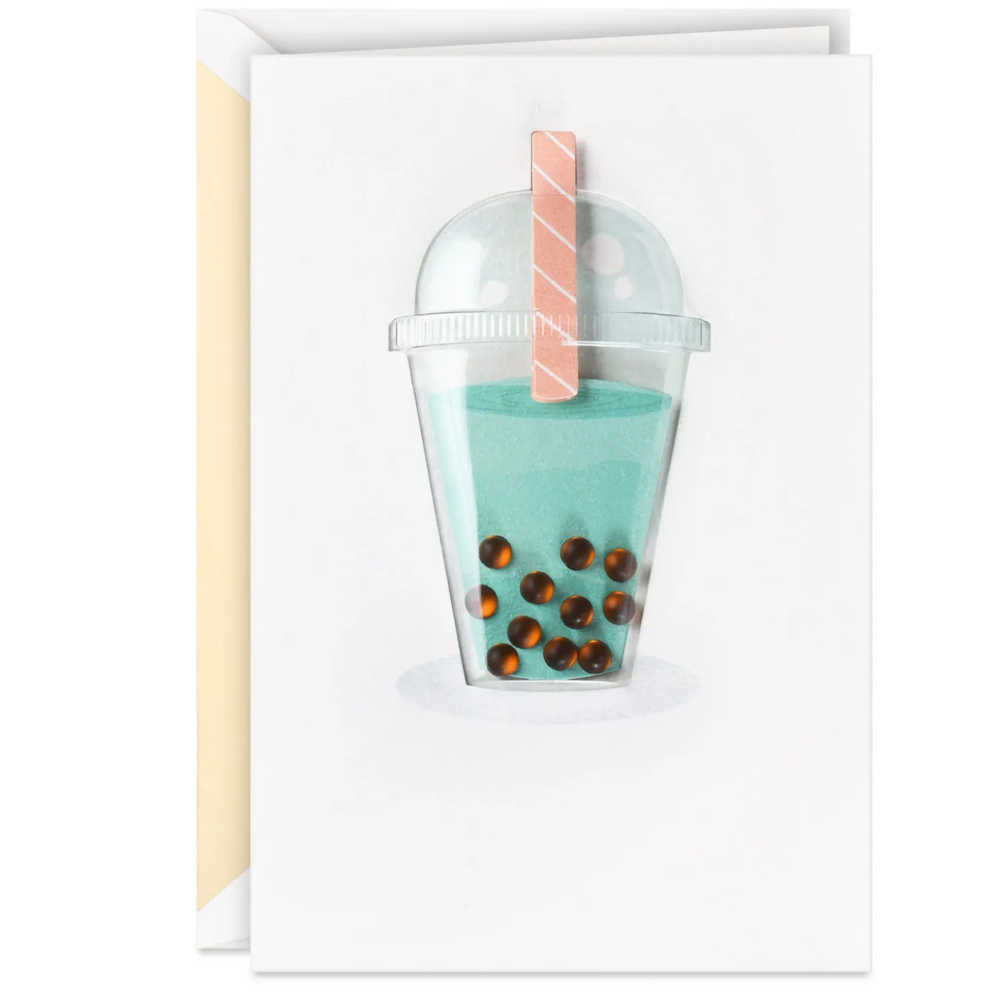 Bubble Tea Blank Card